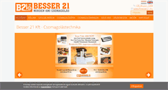 Desktop Screenshot of besser21.hu